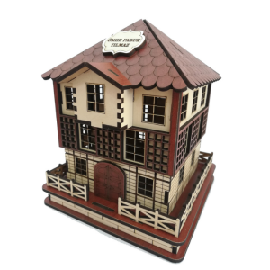 Tarihi Konak Tasarımlı Kişiye Özel Dekoratif Obje